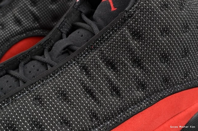 Jordan RetroBred red  414571-004 mens black Air 13 0709